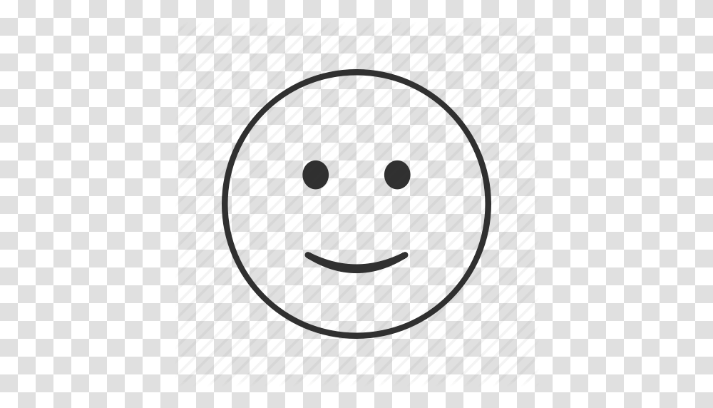 Emoji Not So Glad Not So Happy Okay Face Slightly Smiling, Sphere Transparent Png