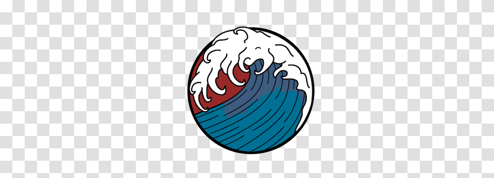 Emoji Of A Wave, Sphere, Word, Sea Life, Animal Transparent Png