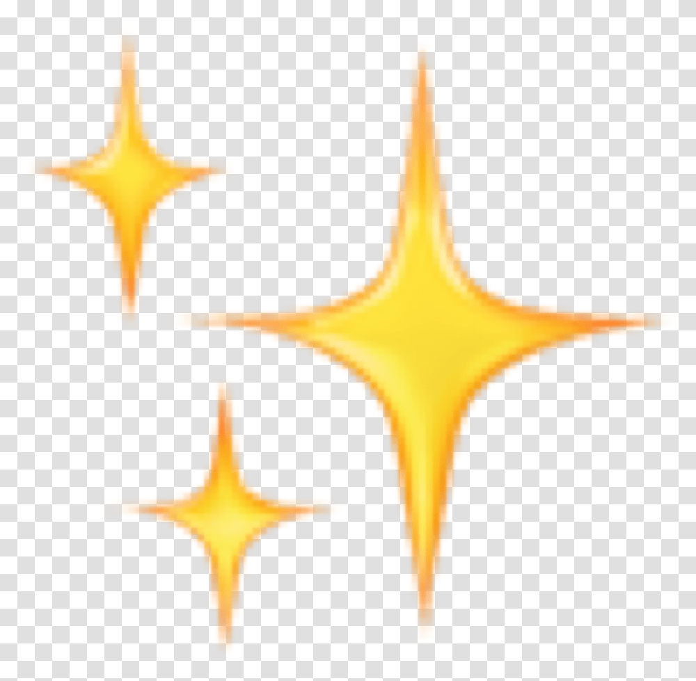 Emoji Overlay And Stars Image Sun Emoji Images Iphone, Cross, Sea Life, Animal Transparent Png