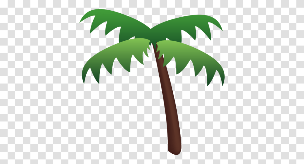 Emoji Palm Tree Clipart Clip Art Images, Green, Leaf, Plant, Arecaceae Transparent Png