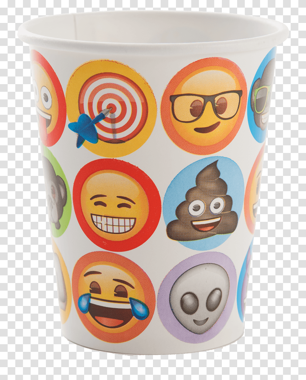 Emoji Paper Party Cups Happy, Sunglasses, Accessories, Accessory, Bottle Transparent Png