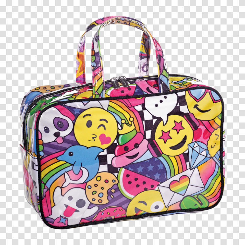 Emoji Party Cosmetic Bag, Handbag, Accessories, Accessory, Purse Transparent Png