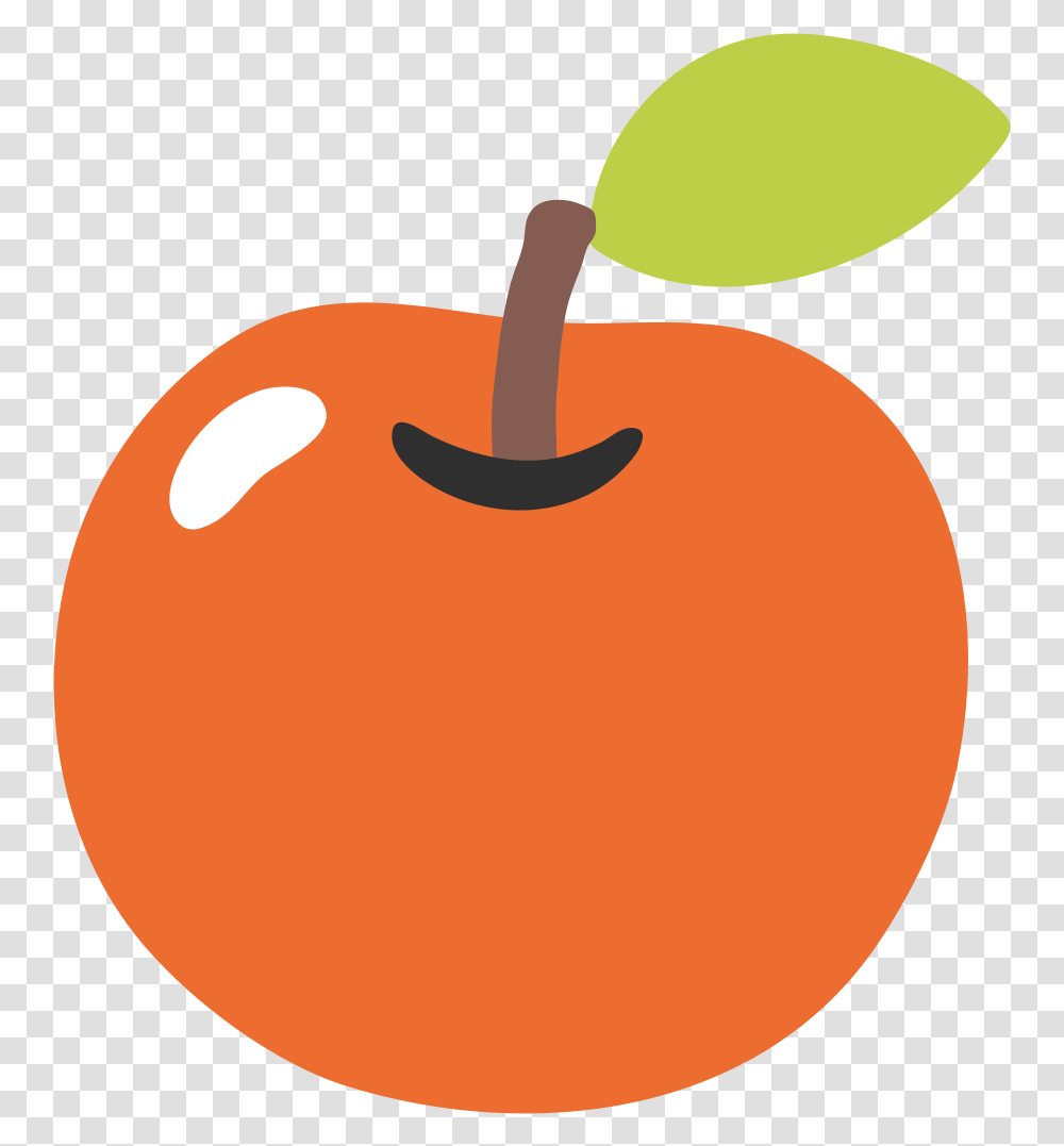 Emoji Peach Apple Android Food Emoji, Plant, Fruit, Produce, Cherry Transparent Png