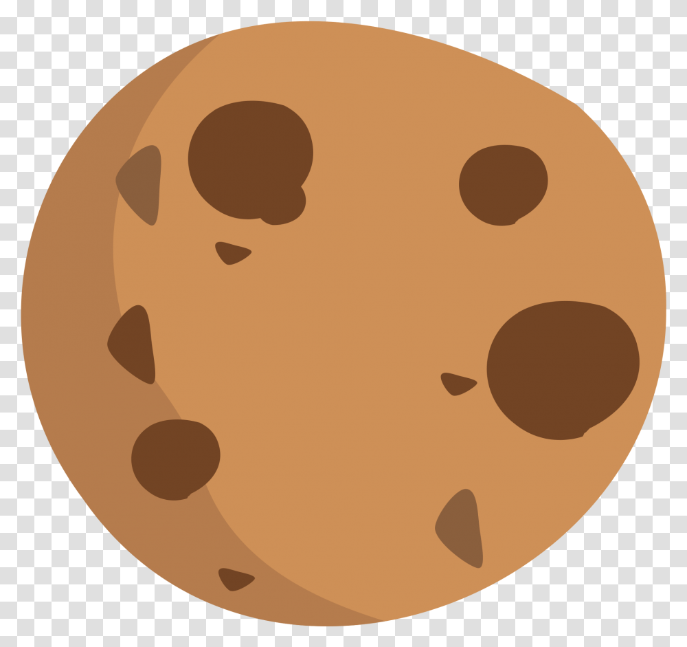 Emoji Peach Chocolate Chip Cookie Animated, Food, Biscuit, Disk, Sweets Transparent Png