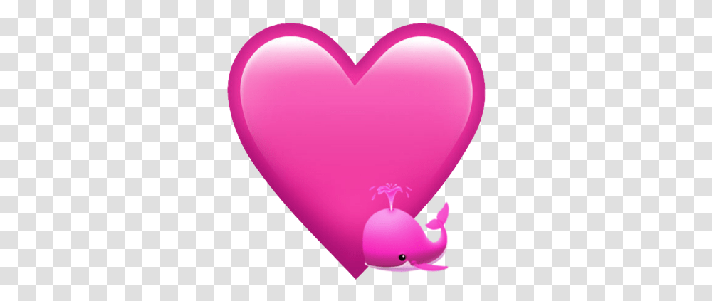 Emoji Pink Aesthetic Iphone Tumblr Heart, Balloon Transparent Png