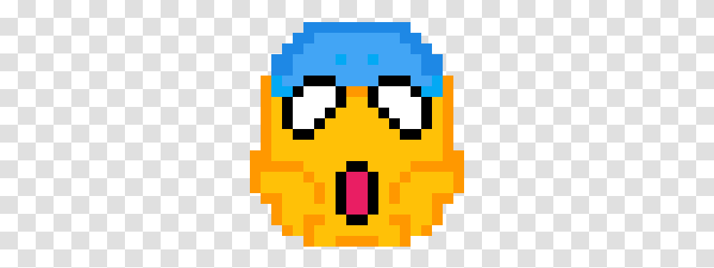 Emoji Pixel Art Minecraft, Pac Man Transparent Png