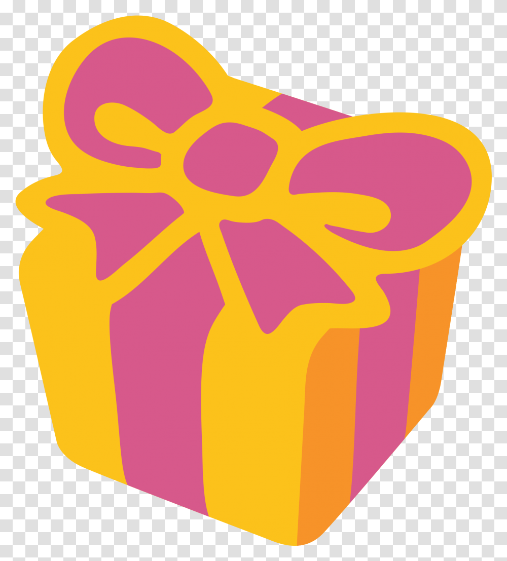 Emoji Present, Gift, Dessert, Food Transparent Png