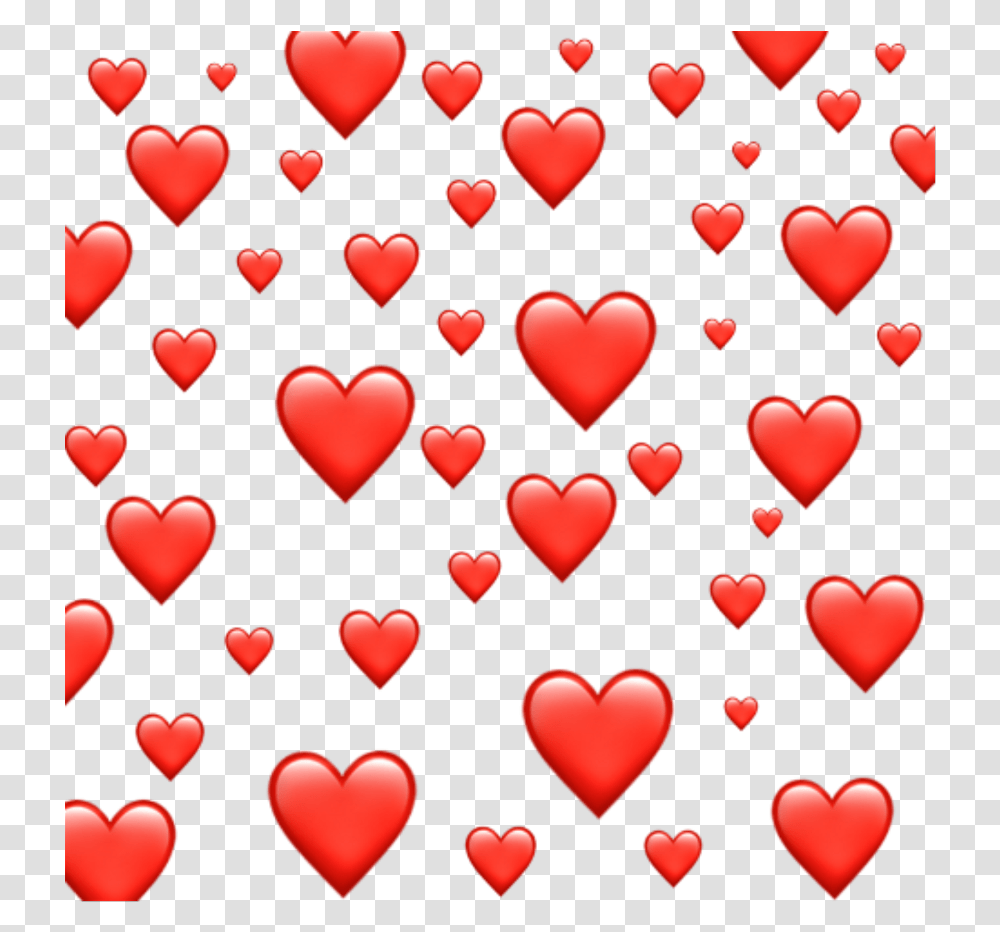 Emoji Red Heart Hearts Redheart Redhearts Tumblr Blue And Purple Hearts, Sweets, Food, Confectionery, Balloon Transparent Png