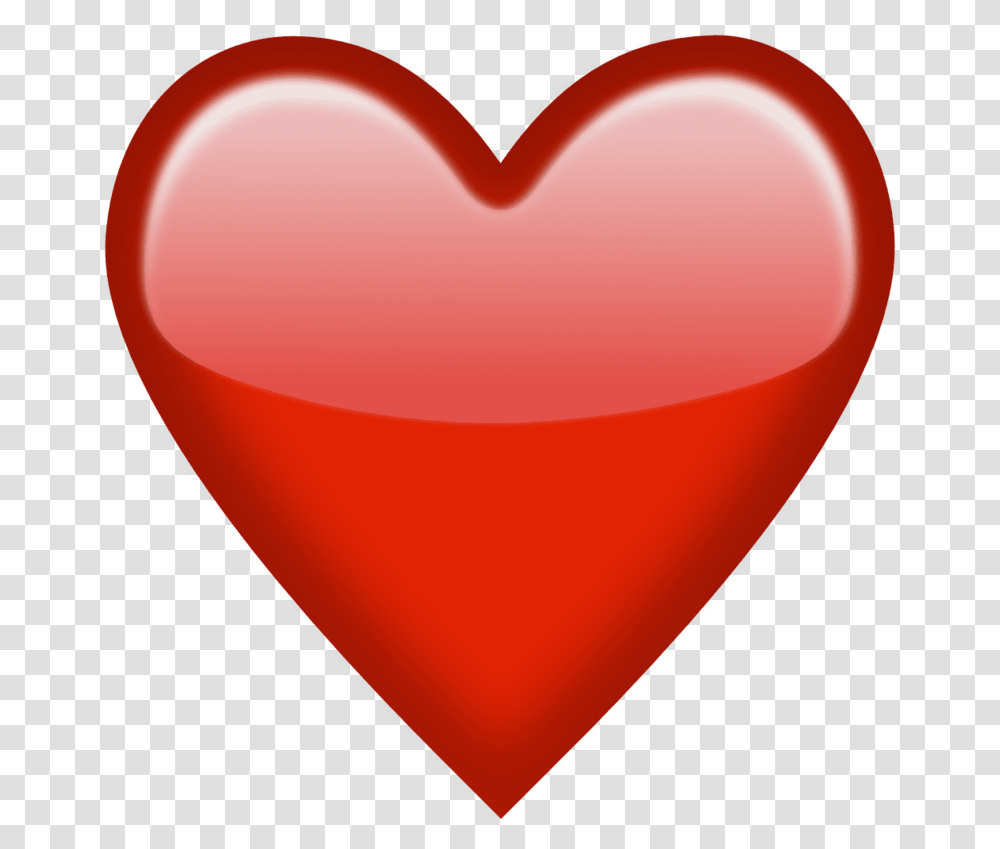 Emoji Red Heart Whatsapp Heart Emoji, Balloon Transparent Png