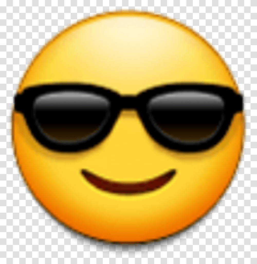Emoji Samsung Lol Cool Sonnenbrille Sunglasses Samsung Sunglasses Emoji, Helmet, Apparel, Accessories Transparent Png