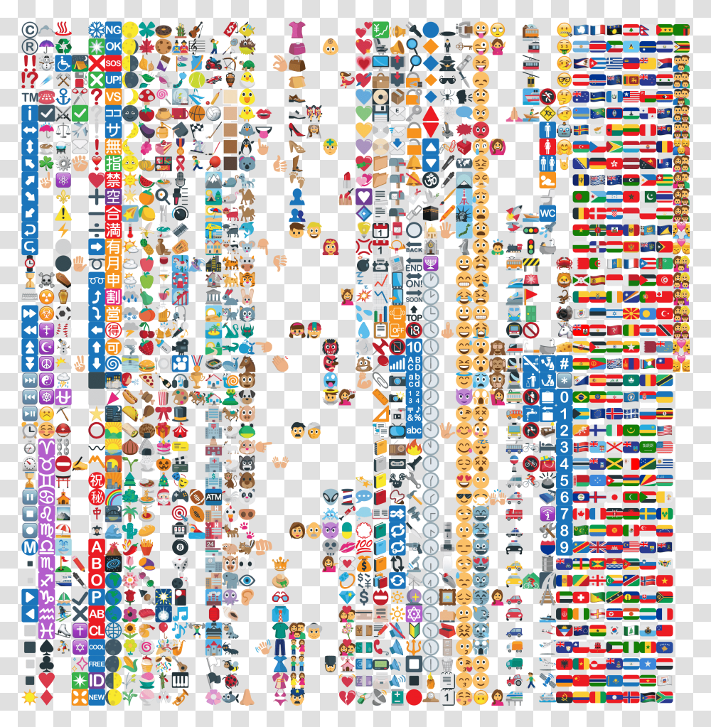 Emoji Sheet Apple, Pattern, Rug Transparent Png