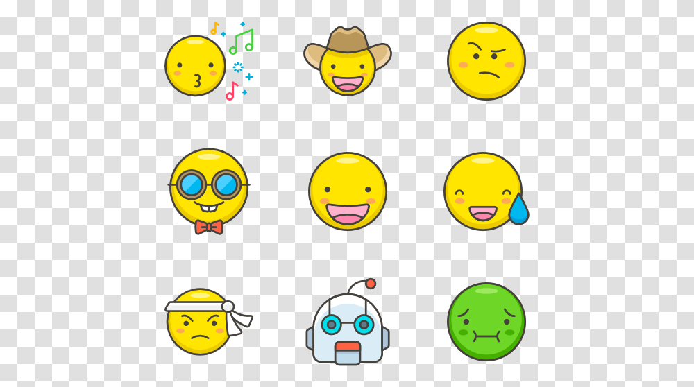 Emoji Smiley, Pac Man, Pillow, Cushion, Photo Booth Transparent Png