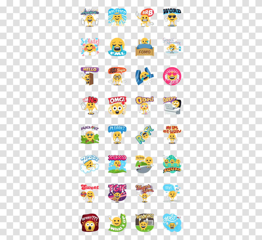 Emoji Stickers By Emojione, Label, Alphabet Transparent Png