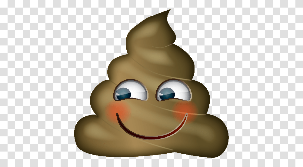 Emoji - The Official Brand Blushing Poo With Big Smile Heart Poop Emoji, Outdoors, Nature, Snowman, Lamp Transparent Png
