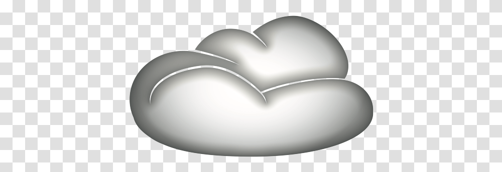 Emoji - The Official Brand Dark Cloud Heart, Lamp, White, Texture, Cushion Transparent Png