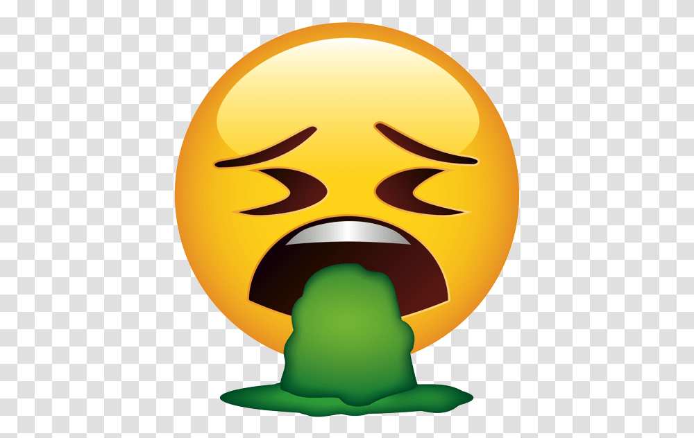 Emoji - The Official Brand Face Vomiting Fitz 0 U1f92e Apple Iphone 8, Beak, Bird, Animal, Outdoors Transparent Png