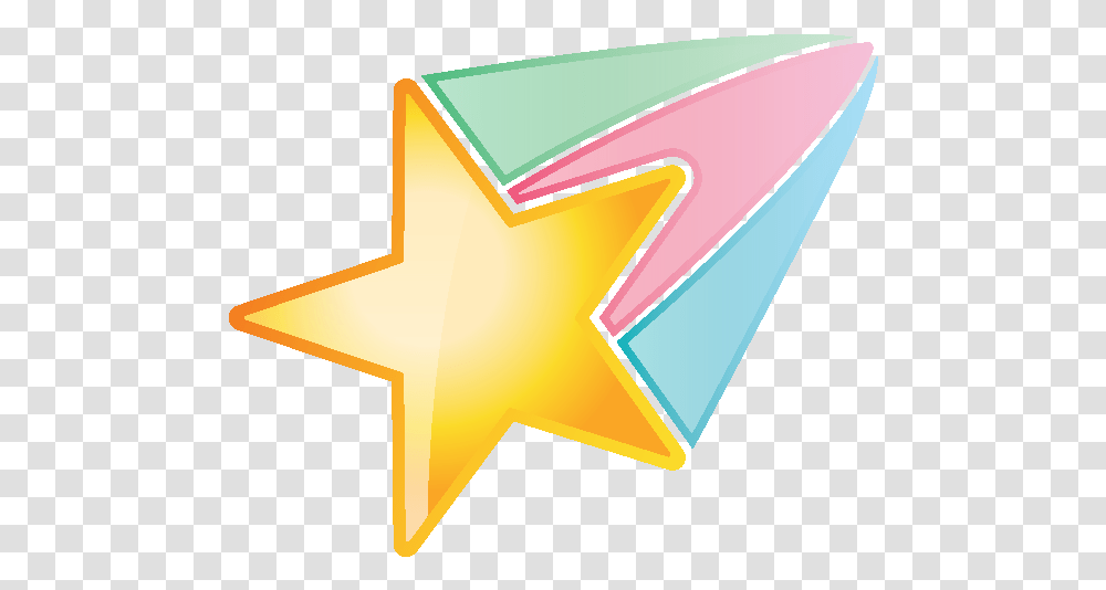 Emoji - The Official Brand Rainbow Shooting Star Rainbow Shooting Star, Symbol, Star Symbol, Number, Text Transparent Png