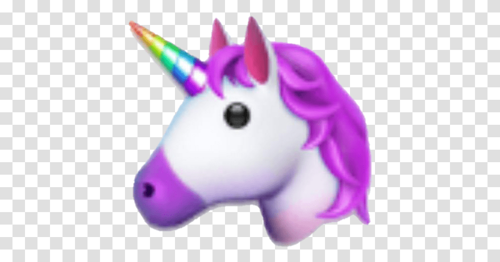 Emoji Unicorn Face Unicornday Iphone Unicorn Emoji, Piggy Bank, Animal, Mammal Transparent Png