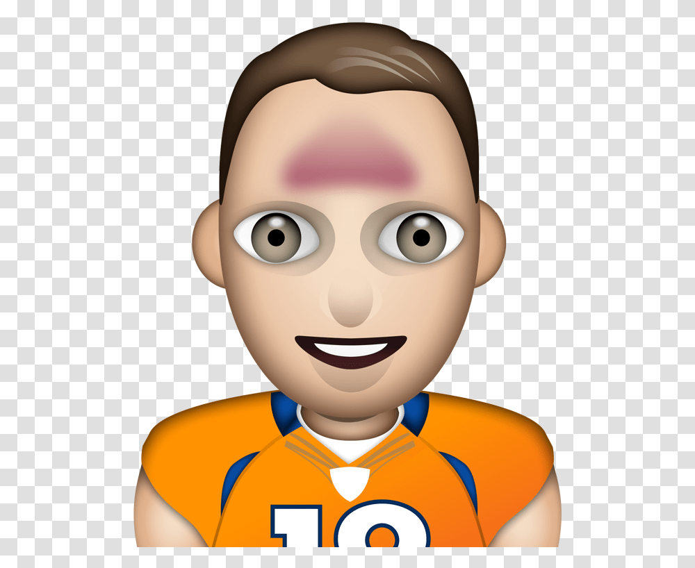 Emoji With A Big Forehead, Person, Human, Face Transparent Png