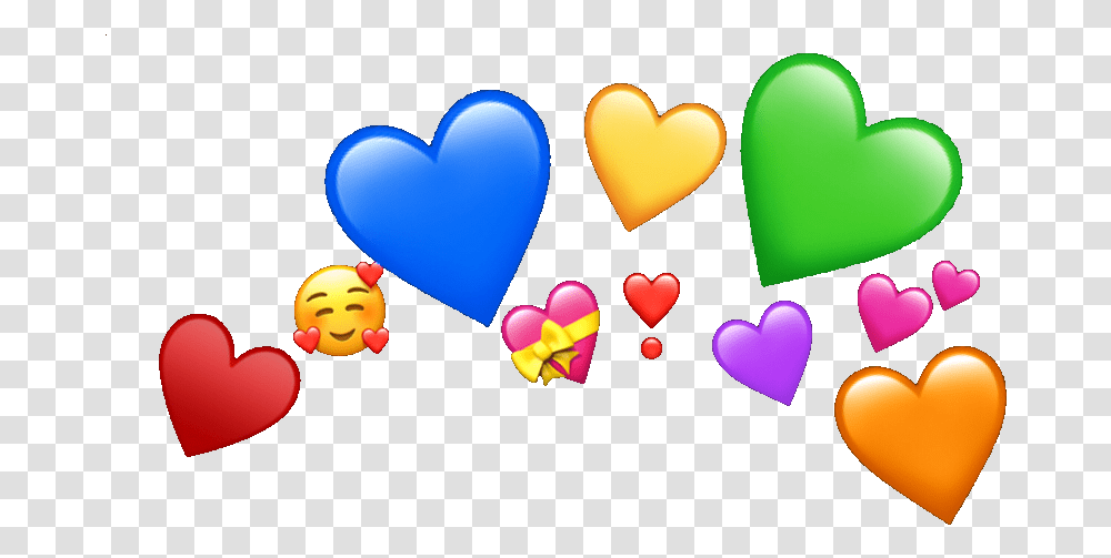 Emojicrown Wholesome Idk Emoji Iphoneemoji Bad Heart, Dating, Cushion Transparent Png