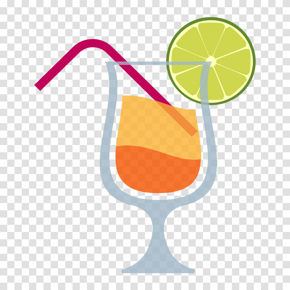 Emojione, Citrus Fruit, Plant, Food, Cocktail Transparent Png