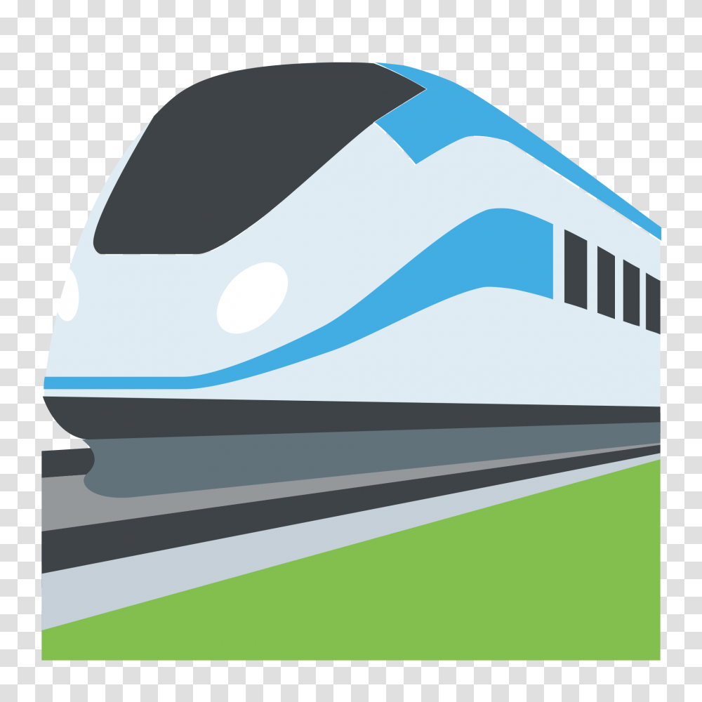 Emojione, Train, Vehicle, Transportation, Bullet Train Transparent Png