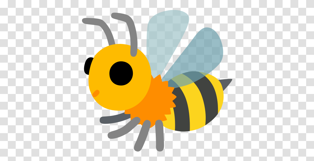 Emojipedia Bee Emoji, Insect, Invertebrate, Animal, Wasp Transparent Png