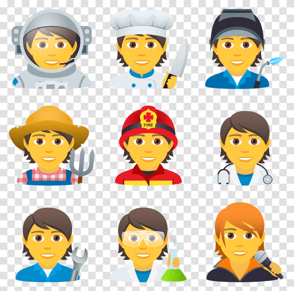 Emojipedia Joypixels, Person, Human, Face, Chef Transparent Png