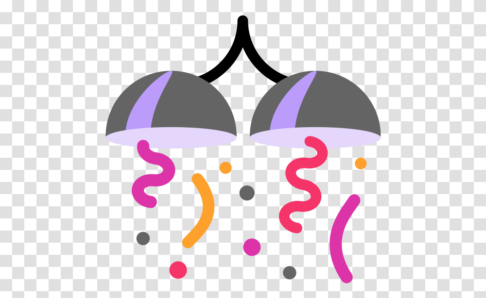 Emojis Celebracion, Apparel, Party Hat, Confetti Transparent Png