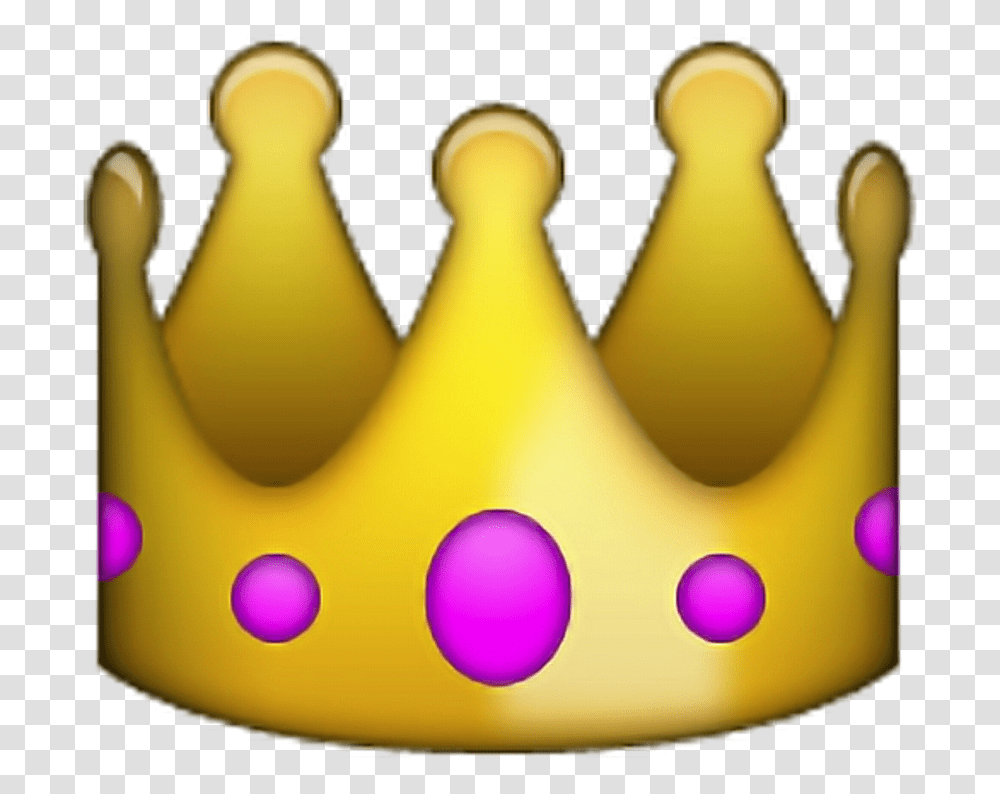 Emojis De Whatsapp Iphone Crown Emoji, Banana, Fruit, Plant, Food Transparent Png