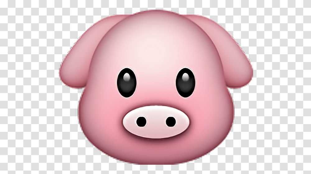 Emojis Emoji Animals Sticker Cerdito Emoji, Pig, Mammal, Piggy Bank, Toy Transparent Png