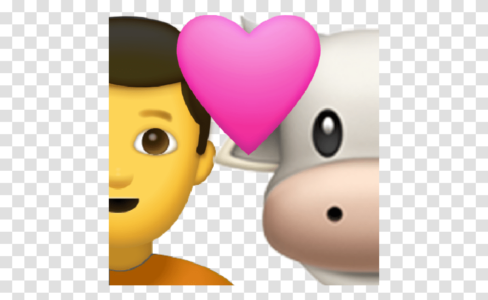 Emojis Heart, Piggy Bank, Toy, Head, Mammal Transparent Png