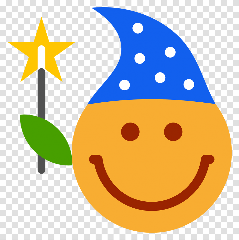 Emojis Magicien, Star Symbol, Plant Transparent Png