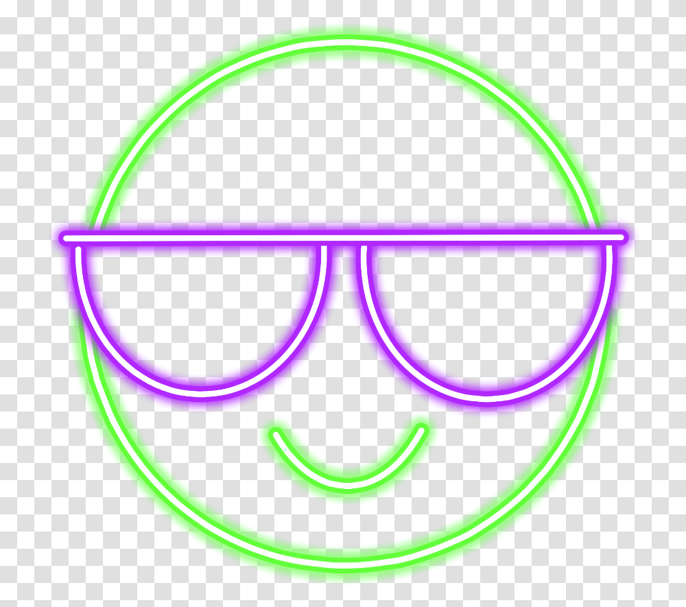 Emojis Neon, Light, Sunglasses, Accessories, Accessory Transparent Png