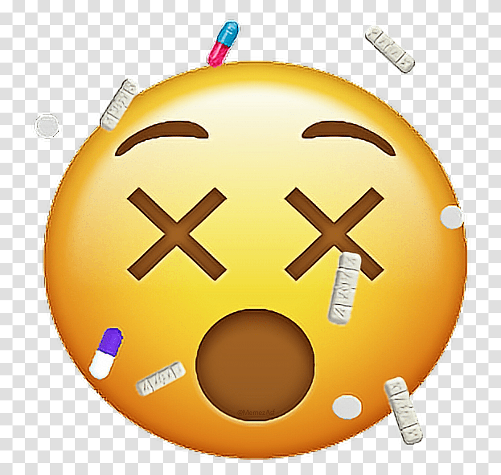 Emojisticker Xans Pills Supreme Whatsapp Emoji, Logo, Bomb, Weapon Transparent Png