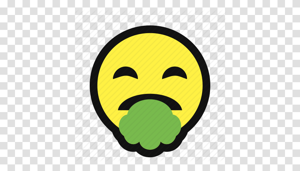 Emote Puke Sick Unwell Vomit Yellow Icon, Angry Birds, Plant Transparent Png