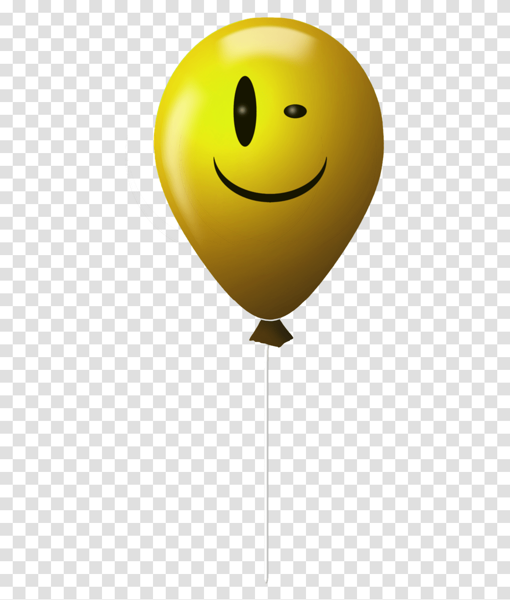 Emoticon Balloon Smile Smiley, Lamp Transparent Png