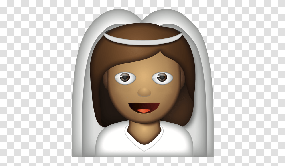 Emoticon De La Novia, Doll, Toy, Head, Face Transparent Png