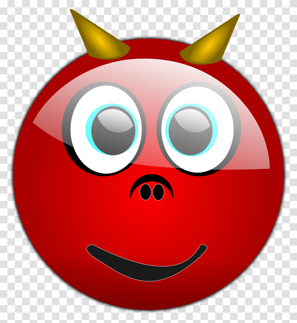 Emoticon Devil Horns Group With Items, Sphere, Pig Transparent Png