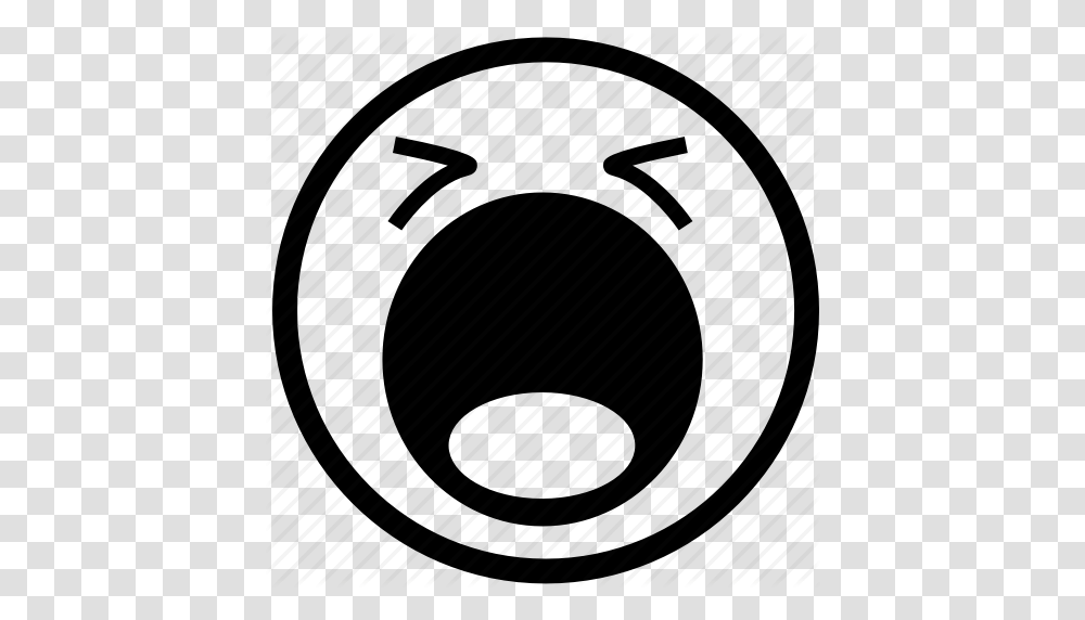 Emoticon Emoticons Face Screaming Sleepy Smiley Yawn Icon, Electronics, Piano, Leisure Activities, Musical Instrument Transparent Png