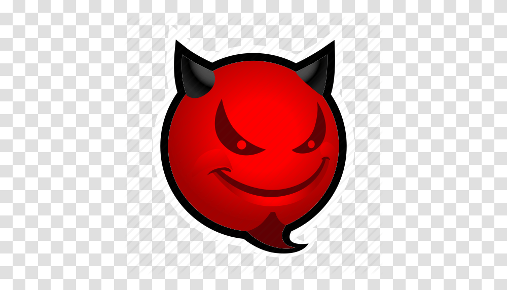 Emoticon Evil Smile Icon, Label, Sticker, Logo Transparent Png