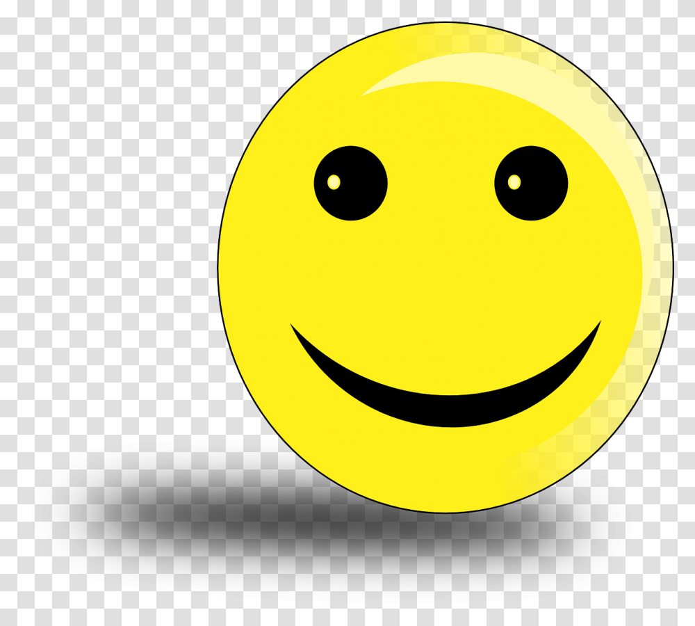 Emoticon Senyum Hd, Logo, Trademark Transparent Png