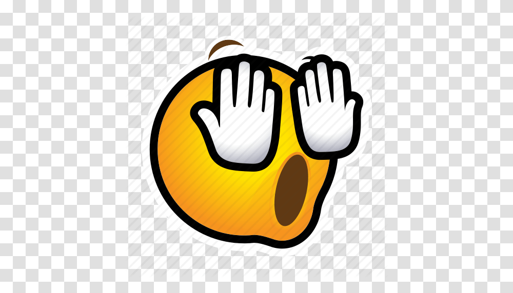 Emoticon Shocked Shocking Icon, Hand, Recycling Symbol Transparent Png
