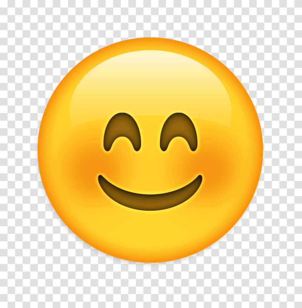 Emoticon Smile Emoji Happy Smiley Face Emoji, Plant, Food, Fruit, Produce Transparent Png