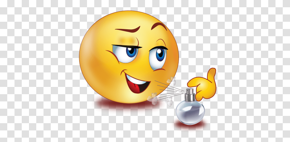 Emoticon Smiley Emoji Sticker Clip Art Smiley Download Perfume Emoji Iphone, Plant, Produce, Food, Toy Transparent Png