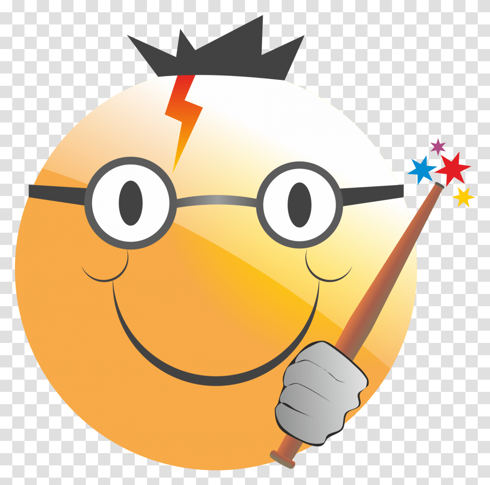 Emoticon Smiley Harry Potter Drawing Free Image Harry Potter Wand Emoji, Graphics, Art, Symbol, Text Transparent Png