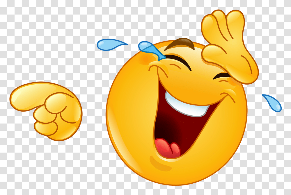 Emoticon Smiley Laughter Laughing Lol Image High Laughing Smiley Face, Plant, Food, Fruit, Produce Transparent Png