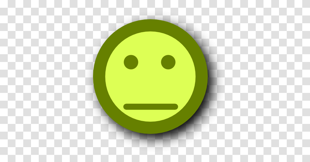 Emoticon Straight Face Icons Background Happy, Tennis Ball, Sport, Sports, Bowling Ball Transparent Png