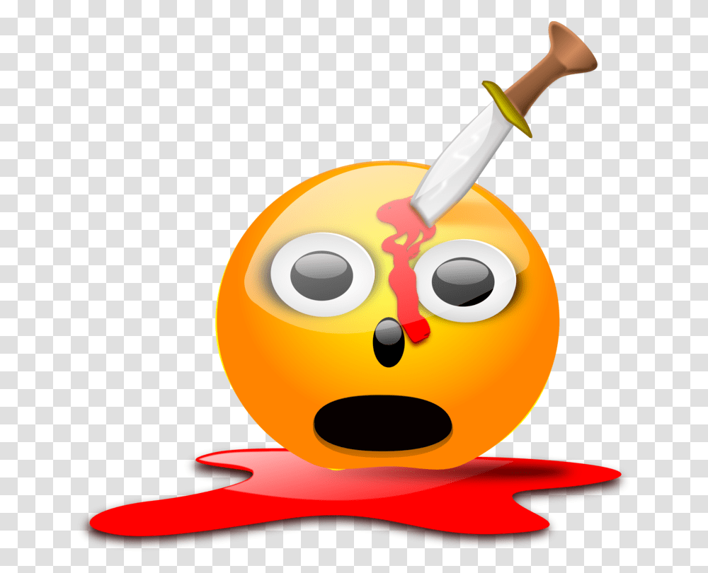 Emoticonfoodsmiley Stabbing Cartoon, Toy, Plant, Label Transparent Png