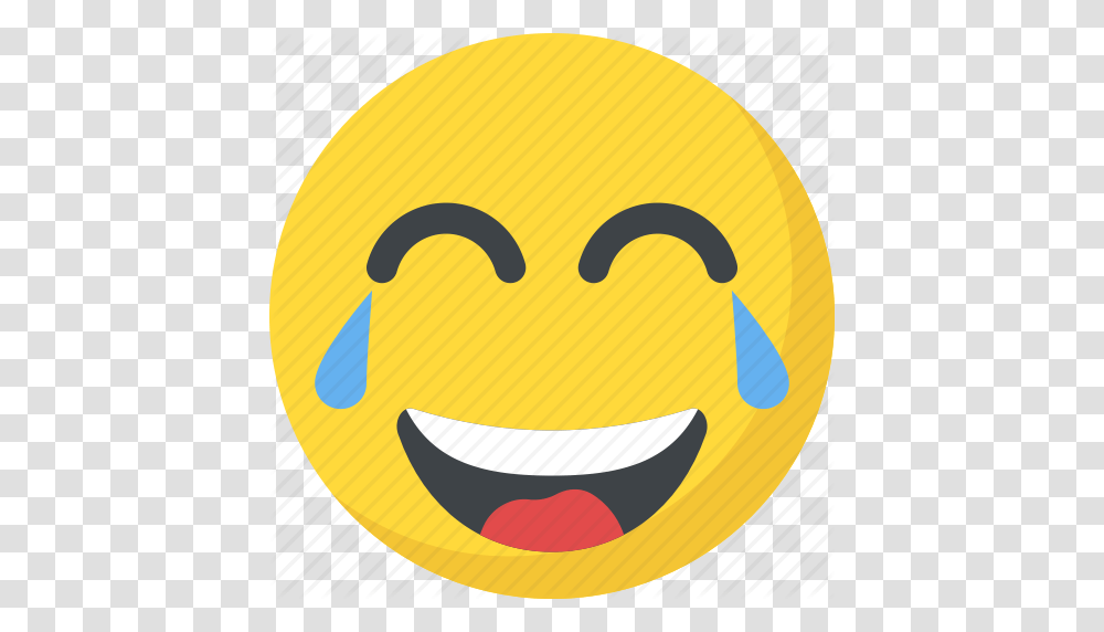 Emoticons Face Smiley Laughing Face Laughing Tears Smiley Icon, Baseball Cap, Label Transparent Png